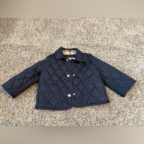 Burberry Other - Burberry Navy Blue Coat 12 Months